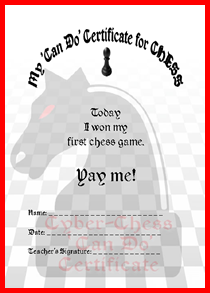 Cyber-chess Beginner's Level: a chess tutorial site designed for